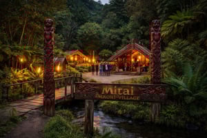 Auckland: Rotorua Mitai maorilandsby og Wai-O-Tapu-tur