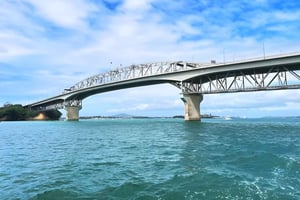 Auckland: schilderachtige wijn- en kaasrondvaart door de haven