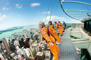 Auckland : SkyWalk avec billet d'entrée à la Sky Tower
