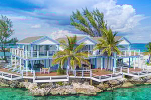 SunCay Private Oceanview Villa op til 6 personer med frokost og færge