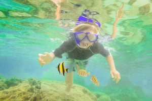 Bali, Amed snorkling, kajakk og padlebrett-tur