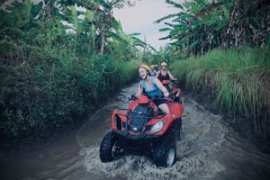 Bali: ATV Quad Bike & wildwaterbaan avontuur