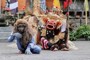 Bali: Barong Dance, Celuk Village, and Sukawati Temple Tour