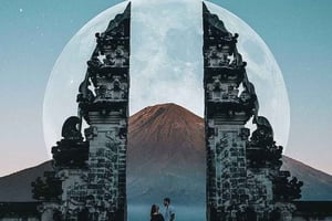 Bali: East Ubud Motorbike Tour with Driver & Pickup