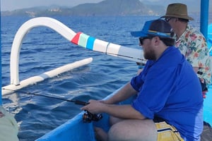 Bali: barco de pesca privativo com almoço e traslado do hotel