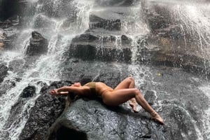 Bali: heldags privat omvisning med 3-i-1 fosseeventyr