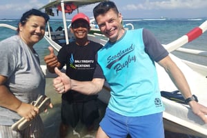 Bali heldagsudflugt Fiskeri, snorkling, spisning i Candidasa