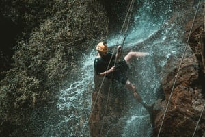 Bali : Canyoning de la cascade de Gitgit avec transferts et déjeuner