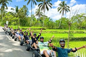 Bali: aventura de carrinho na selva e passeio de rafting em águas brancas