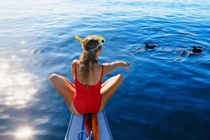 Bali/Lovina: Snorkling med delfiner, svømming og fossetur