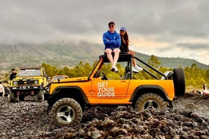 Bali: Mount Batur Jeep Sunrise og River Tubing Adventure