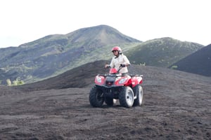 Bali : Excursion en quad au Mont Batur et sources d'eau chaude naturelles