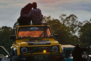 Bali: jeeptocht Mount Batur bij zonsopgang met ophaal- en afzetservice