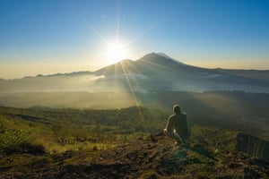 Bali: Batur-vuoren auringonlaskun vaellus piknikillä