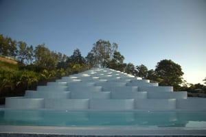 Bali: Natural Hot Spring in Pyramid Infinity Pools