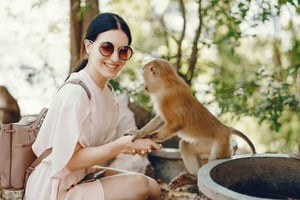 Bali: Quad Bike Seikkailu Ubudin Apinametsän kiertoajelulla.