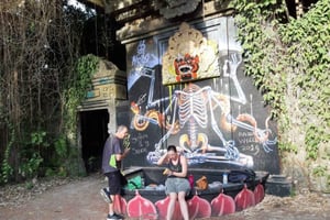 Bali: Sanur Beach Boardwalk and Abandoned Amusement Park