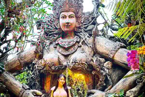 Bali : purification de l'esprit, sculpture ancienne et art vivant