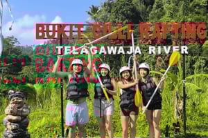 Bali: Rafting em Telaga Waja, caminhada em Sidemen e passeio de café