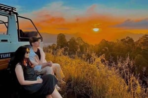 Bali : excursion en Jeep au lever du soleil avec panorama du village de Songan