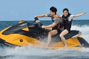 Bali: Vattensport Jetski Flyfish Bananbåt Exklusiv