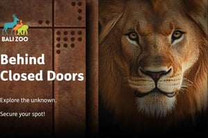 バリ動物園アフタヌーンサファリガイドツアー