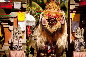 Billet pour le spectacle de danse du Barong et du Keris