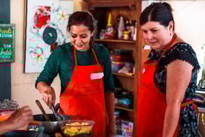 Canggu: balinesisk matlagingskurs og markedstur