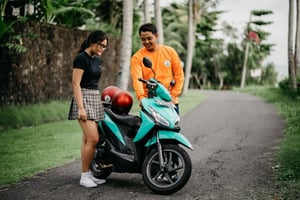 Canggu: Lección de Scooter con Instructor Profesional