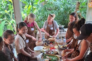 Denpasar: tempeh maken en Indonesische gerechten bereiden