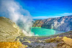 From Bali : Mount Ijen Blue-fire Volcano Tour