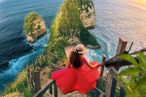 Fra Bali: Privat heldagstur i det vestlige Nusa Penida