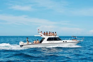 Da Lembongan: Snorkeling in barca privata di un giorno intero a Nusa Penida