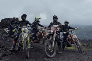 Kintamani Caldera Sunrise Dirt Bike Tour