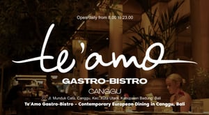 Te'Amo Gastro & Bistro Canggu