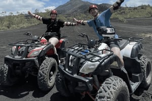 Monte Batur: Aventura en quad ATV por lava y arena negra