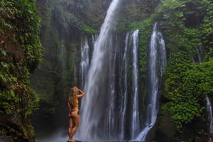 'Passeio privado: Sendang Gile, Cascata Tiu Kelep e Sembalun'