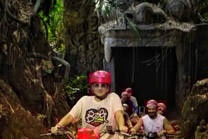 Ubud ATV-eventyr: fossefall, Barong-grotten og jungel