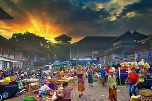 Ubud–Bali: Sunrise Morning Market & Local Food Culture