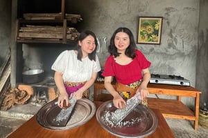 Ubud: Coconut Oil Making Class with Waterfall Private Tour