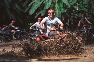 Ubud: Exclusive Track ATV/QUAD Ride and Coffee Luwak Tour