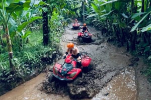 Ubud: Gorilla Cave Tunnel ATV & Beji Guwang Hidden Canyon
