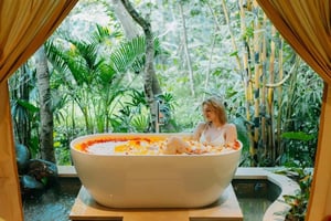 Ubud : Spa inspiré de la nature et bain de fleurs au Tejas SPA Suweta