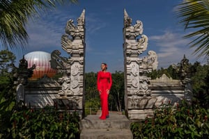 Ubud: Yksityinen valokuvausretki Riisipeltojen vesiputouskeinu