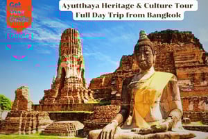 Bangkokissa: Bangkok: Ayutthaya Heritage and Culture Private Day Tour