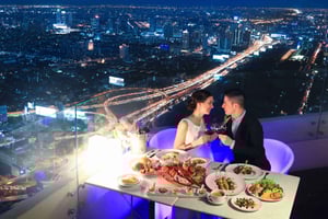 Bangkok: Baiyoke Tower Balcony Buffet & Observation Deck