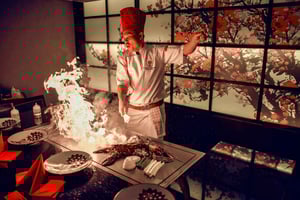 Bangkok: Benihana Grand Mercure Atrium