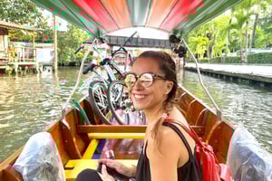 Bangkok: Cykel, båd og madtur i Thonburi