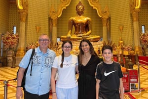 Bangkok: Kultaisen Buddhan ja Chinatownin ruokakierros – yksityinen