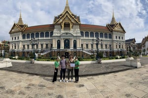 Bangkok: Tour guidato a piedi del Grand Palace e del Wat Phra Kaew